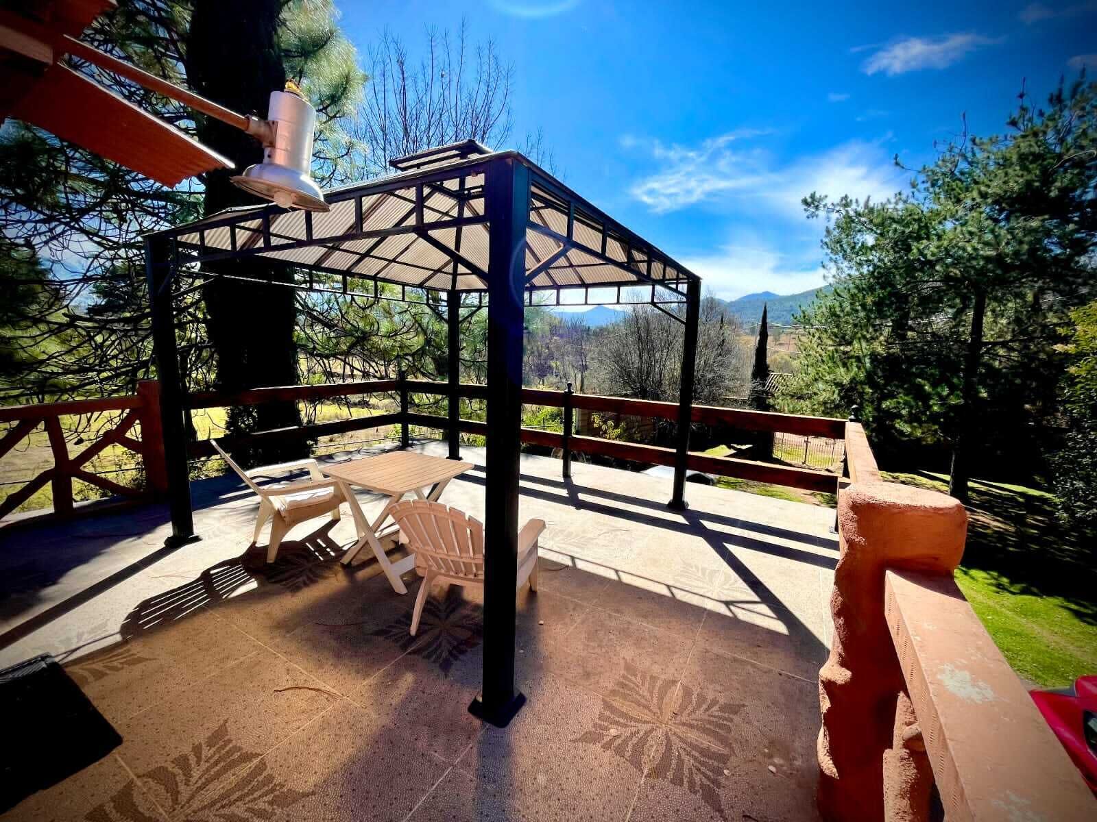 Panoramic Cabin | Terrace/patio