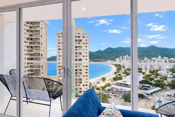 Comfort Apartment, Beach View | Balcony view