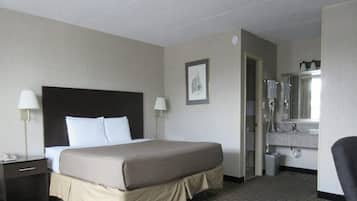 1 habitación, tabla de planchar con plancha y wifi gratis