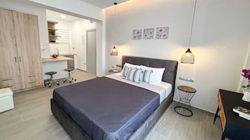 1 chambre, fer et planche Ă repasser, Wi-Fi, draps fournis