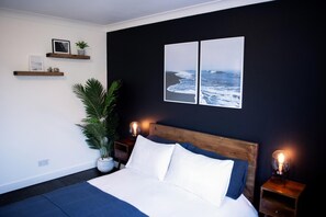2 bedrooms, iron/ironing board, travel crib, free WiFi