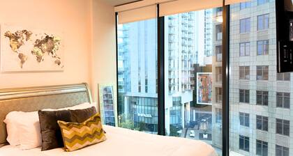 Blue Luxe | Balcony View | Pool | Modern Amenities