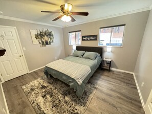 4 bedrooms, travel cot, free WiFi, bed sheets