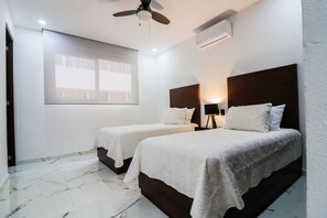 2 habitaciones, tabla de planchar con plancha y wifi gratis