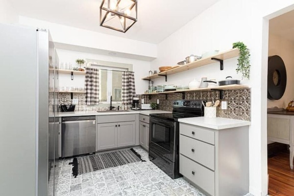 Refrigerador, microondas, horno, lavavajillas