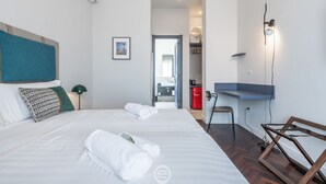 3 soverom, skrivebord, strykejern/-brett og wi-fi