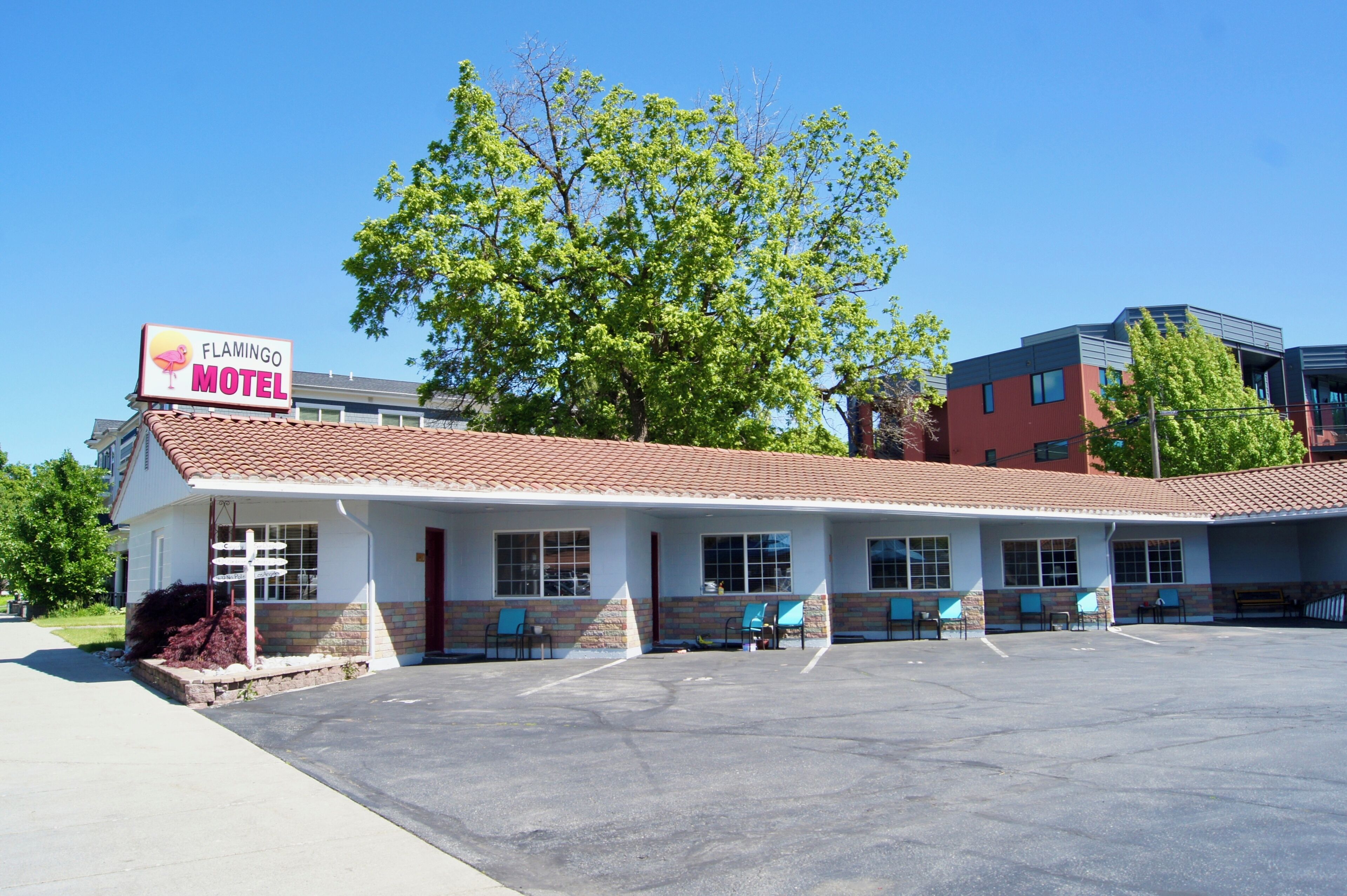 Fachada de la propiedad