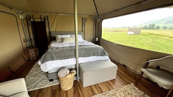 1 makuuhuone, vuodevaatteet