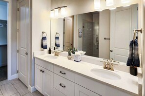 Hair dryer, towels