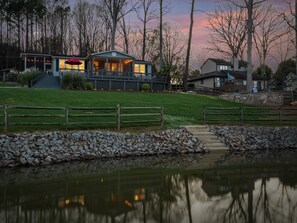 Exterior - Lakefront Oasis • Private Dock & Bar • Kayaks, Paddleboards, Steps to Water (Sherrills Ford)