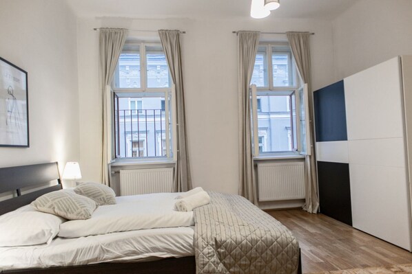2 Schlafzimmer, WLAN, Bettwäsche