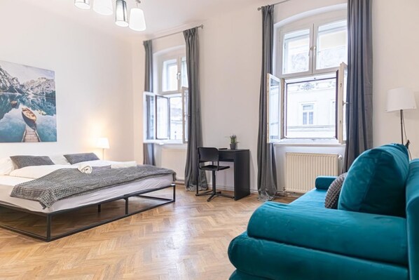 2 Schlafzimmer, Bügeleisen/Bügelbrett, WLAN, Bettwäsche