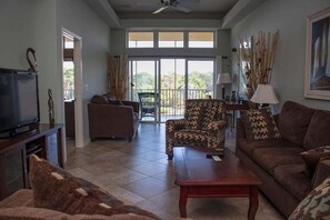 Condo, Multiple Beds, Hot Tub (NW102-2303) | Living area - 102 Natures way Unit 2303 (Rotonda West)