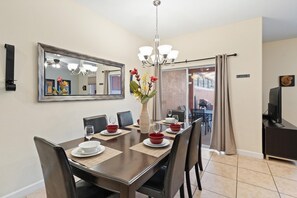 House, Multiple Beds, Pool Access, Pool View (BIS8941) | Dining - 8941 Bismark Palm rd (Kissimmee)