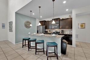 House, Multiple Beds, Pool Access (MOC5541) | Private kitchen | Coffee/tea maker, electric kettle - 5541 Misty oak Circle (Davenport)