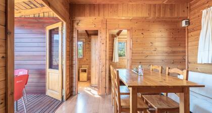 Holiday Home 'Cabaña Madera A' with Mountain View, Wi-Fi and Air Conditioning