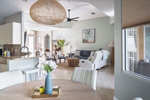 Smart TV, offices - Pet-Friendly House w/ Pool & Beach Access (Rotonda West)