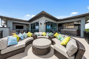 Enceinte de l’hébergement