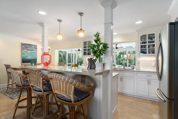 Fridge, microwave, oven, stovetop - 5 Min to Beach! Morningside Oasis w/ Pool & Spa (Naples)