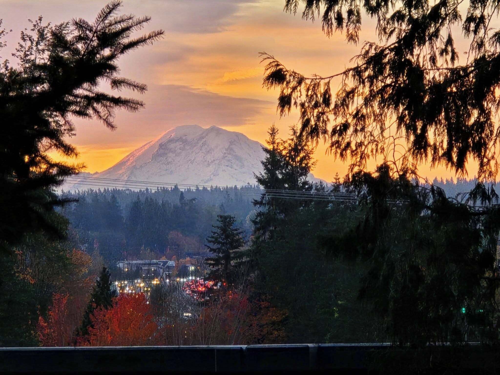Vue depuis l’hébergement