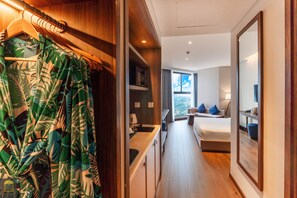 Panoramic Studio | Private kitchen | Mini-fridge, microwave, stovetop, coffee/tea maker - Apec Mandala Beach Mui Ne Resort (Phan Thiet)