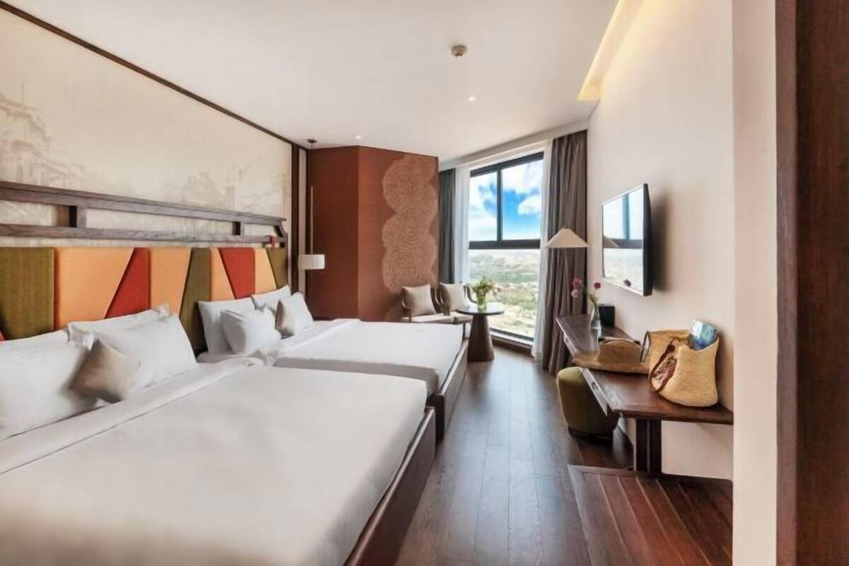Ropa de cama de alta calidad y minibar con artículos gratuitos