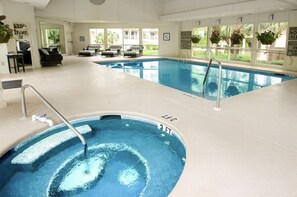 Indoor pool, outdoor pool