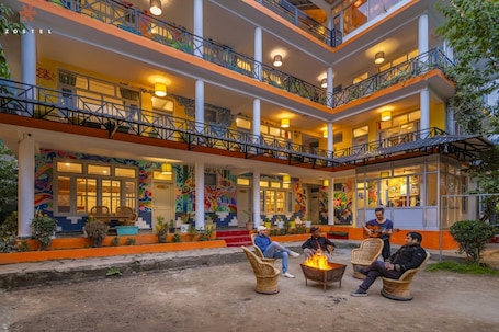 Fachada de la propiedad