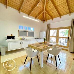 Dining - C-402 Loft apt in Punta Cana, los Corales Beach/pool (Punta Cana)