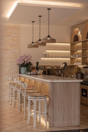 Sala de estar en el lobby