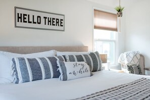 2 室のベッドルーム、旅行用ベビーベッド、WiFi、ベッドシーツ