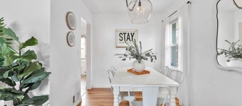 Sunlit Scandi House - Large Yard, Great Location!