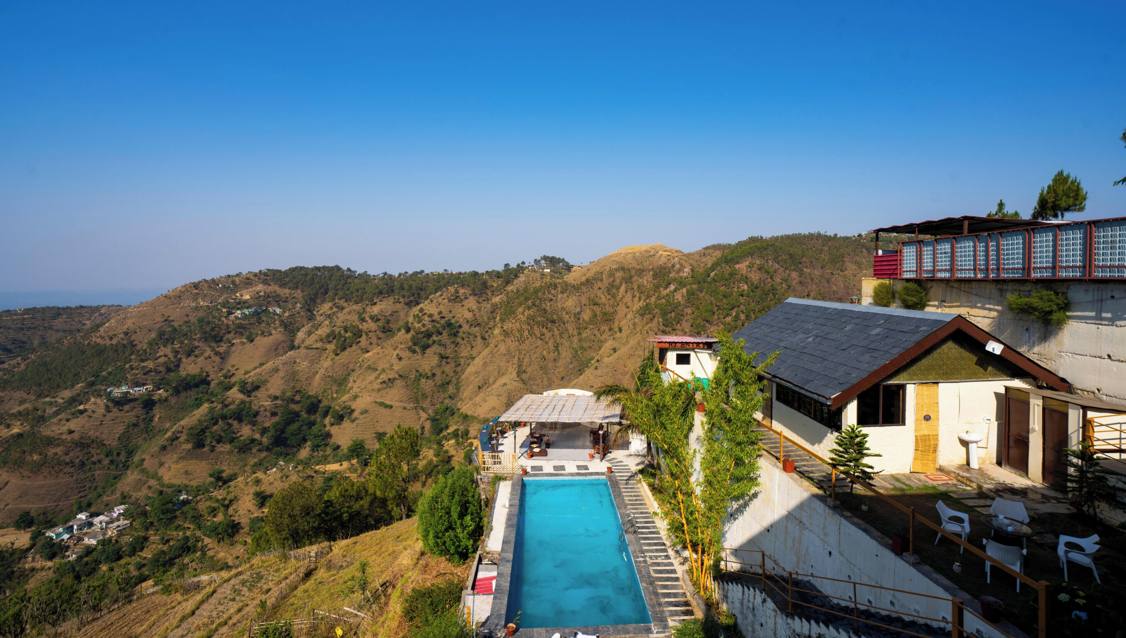 Seasonal outdoor pool