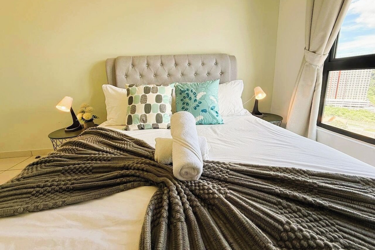 Ropa de cama de alta calidad y cortinas blackout 