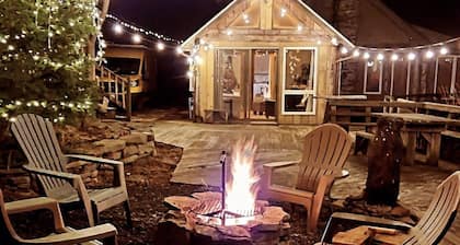 The Castros Cabin. Sparrow bush