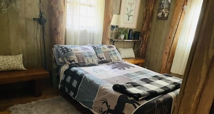 The Castros Cabin. Sparrow bush