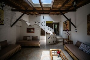 Luxury room - Texolo Suite | Individually decorated, individually furnished, laptop workspace - Hotel Hacienda San Bartolo (Xico)