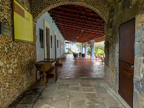 Interior entrance
