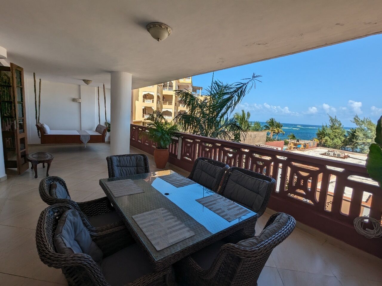 Familienapartment | Balkon