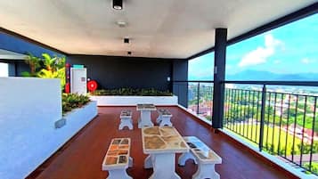 Terrasse sur le toit