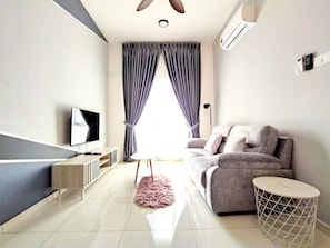 Apartment | Living area - The Horizon Ipoh Stay by Grab A Stay (Ipoh)