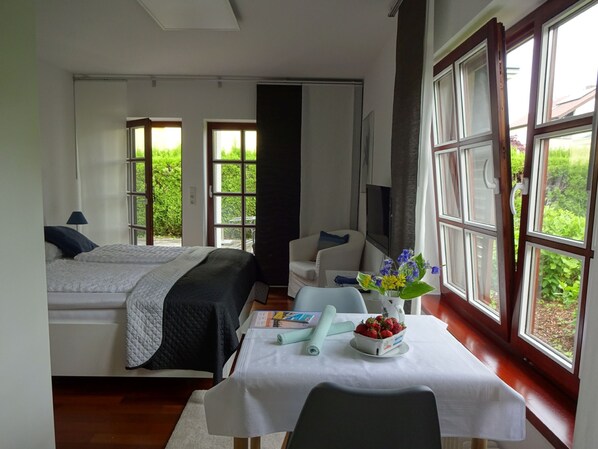 1 chambre, Wi-Fi gratuit, draps fournis