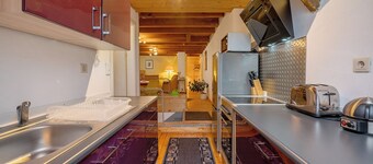 Apartamento 'Ferienhaus Störzel - Wohnung B' con balcón y Wi-Fi