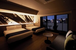 Suite estudio Premium, no fumadores, balcón (Sauna) | Caja fuerte, escritorio, tabla de planchar con plancha y wifi gratis