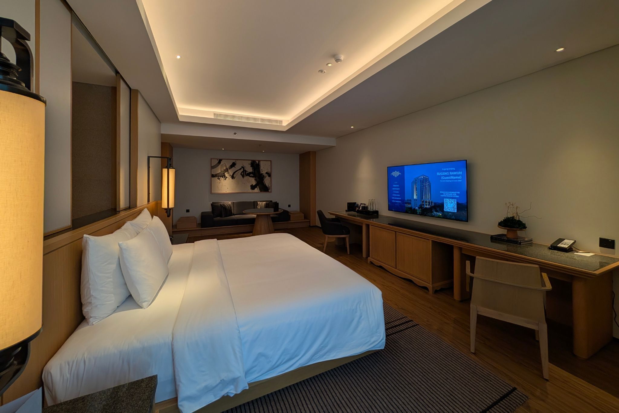 普通客房 (Junior Suite) | 迷你吧贈品、房內夾萬、遮光窗簾/窗簾、隔音