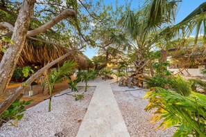 Overnattingsstedets uteområder