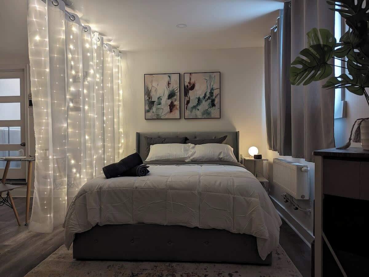 1 chambre, fer et planche à repasser, Wi-Fi gratuit, draps fournis