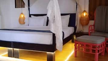 Quarto casal luxo | Quartos à prova de som, Wi-Fi de cortesia