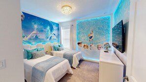 8 bedrooms, iron/ironing board, travel cot, WiFi