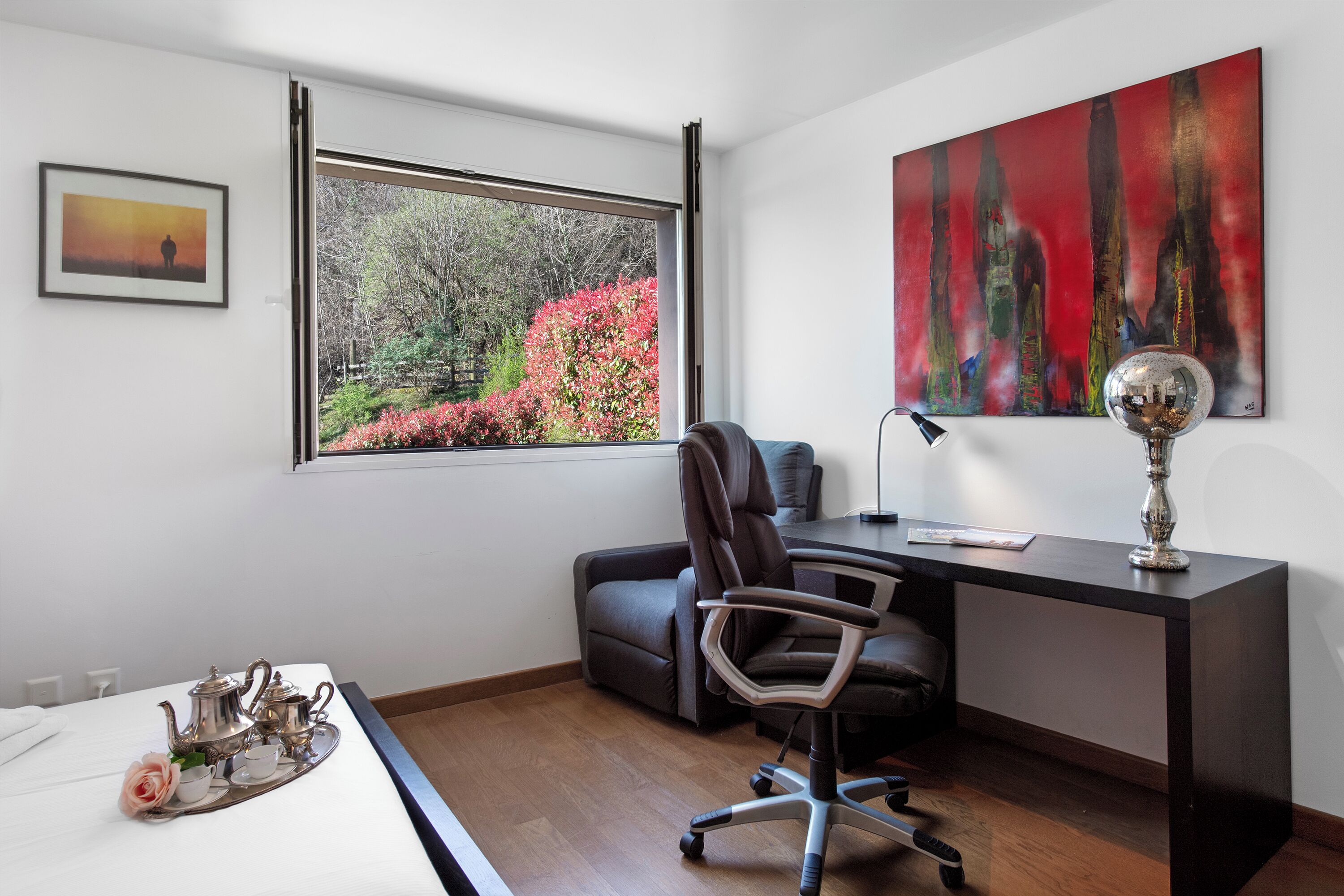 3 chambres, espace de travail pour ordinateur portable